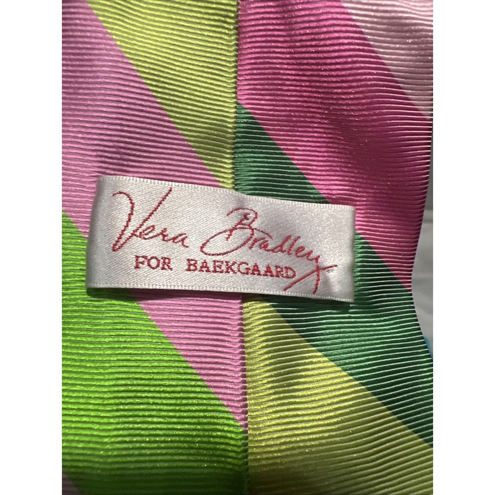 Vera Bradley For Ballard Tie Collectors Vintage Modern Easter Pink Prom Unique34 - Picture 3 of 5